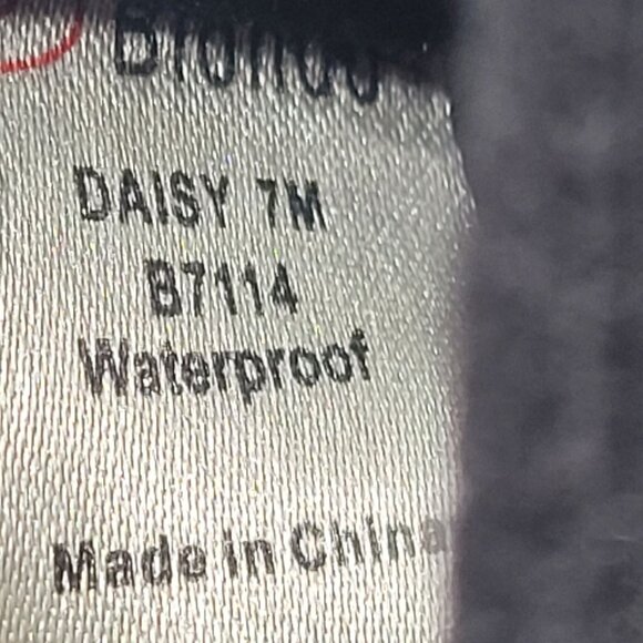 Blondo Daisy Women's Waterproof Black Ankle Boots US Size 7M - Picture 10 of 10